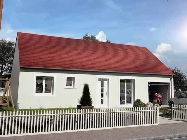 Terrain 600 m2 + Maison Plain Pied 3 ch 83 m2