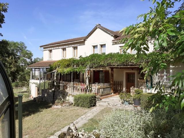 Maison Quercy et gite 178m² Limogne en Quercy