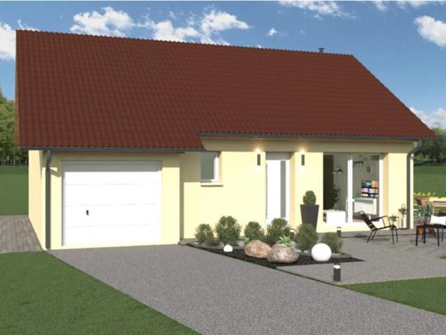 Maison RE2020 BC, 4 chambres + garage, secteur Saugeais