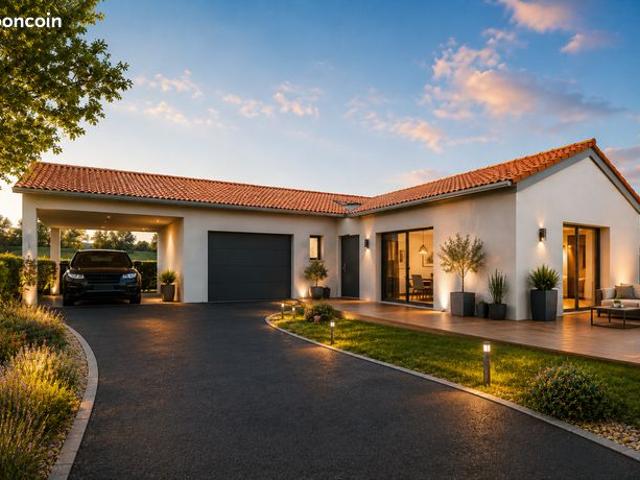 Maison RE2020 sur terrain de 1000m²
