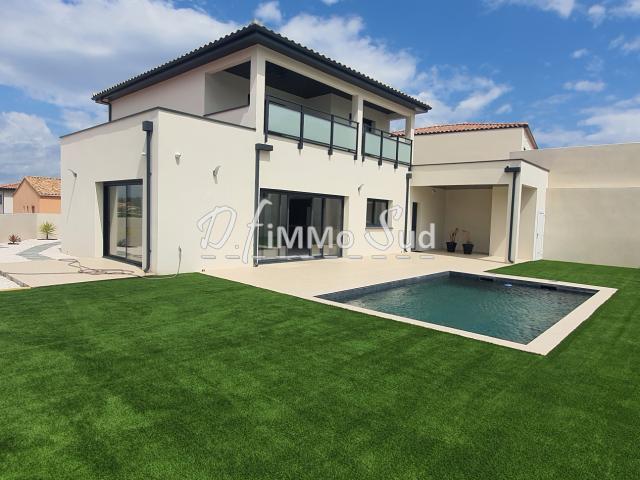 VUE DEGAGEE MAISON T5 PISCINE GARAGE