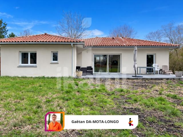 Maison récente 103 m2 avec grand garage et terrain divisible Aux portes de Sanguinet