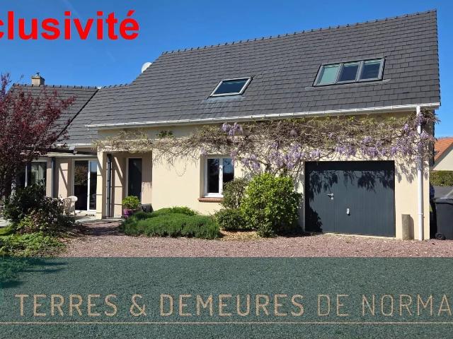 Maison récente de 145 m² 4 chambres, entre Dieppe et Penly, à 5