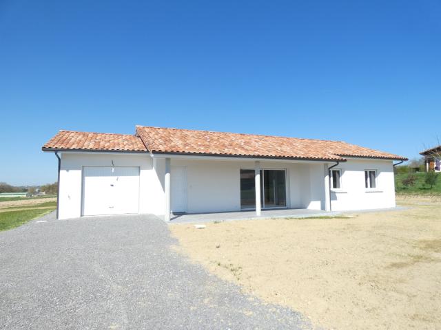 Maison récente de plain pied T4 à 10 minutes d'Hagetmau