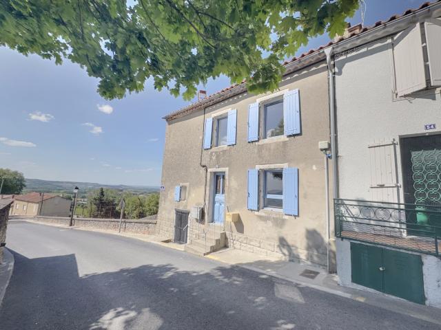 Maison rénovée 43 m2 au centre de Puylaurens