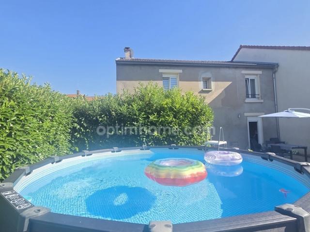 Maison rénovée à vendre 4 chambres, jardin, piscine et dépendance à BRAS SUR MEUSE