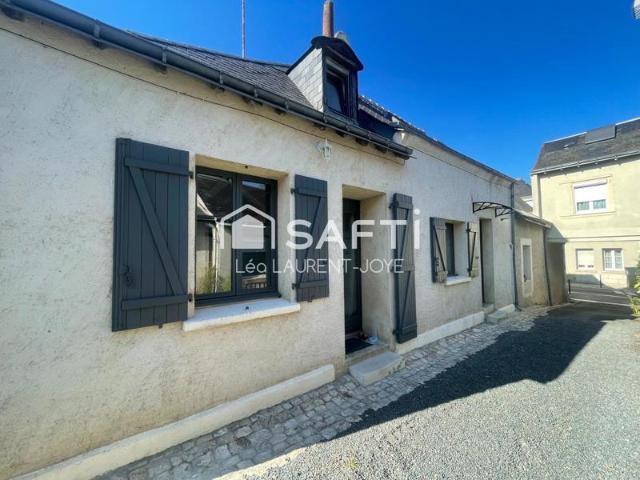Maison rénovée avec espace extérieur