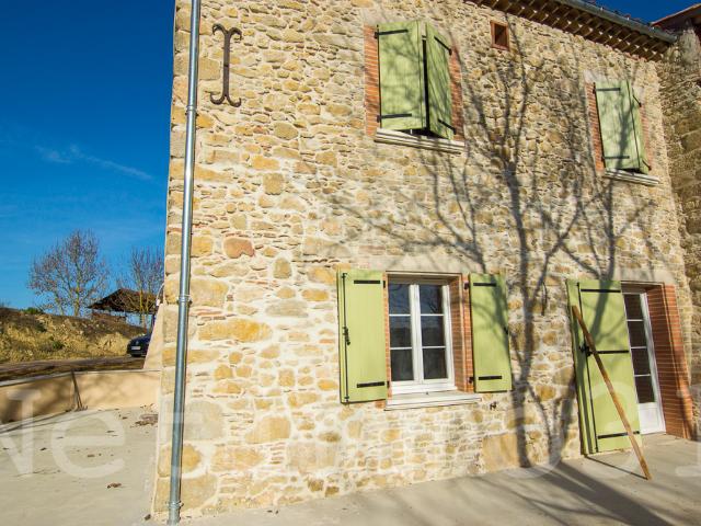 maison rénovée avec jardin