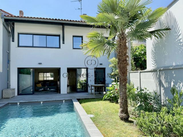 Maison rénovée avec jardin, piscine et stationnement CAUDERAN PARC BORDELAIS