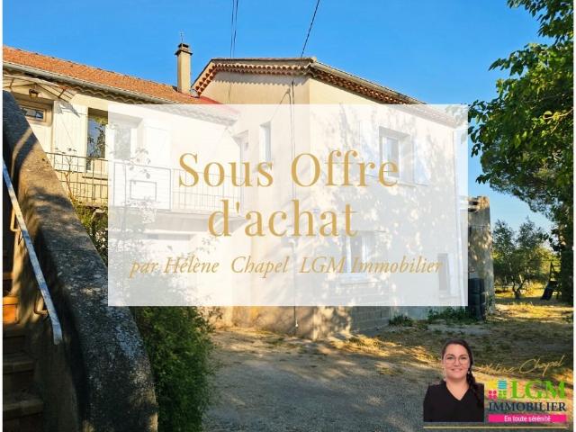 Maison rénovée + dépendance + grand terrain et potentiel: u. 95m² Saint Hilaire de Brethmas
