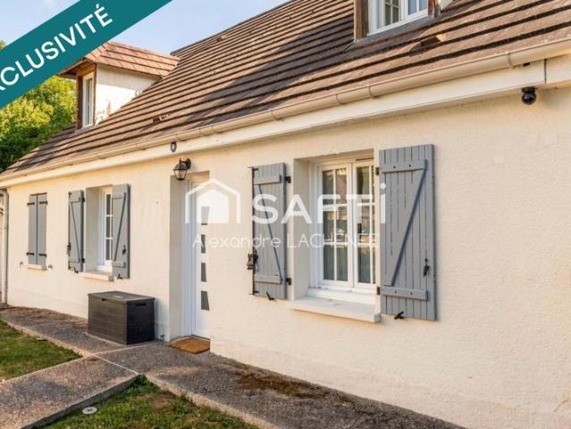 Maison rénovée, jardin arboré au calme à Méru