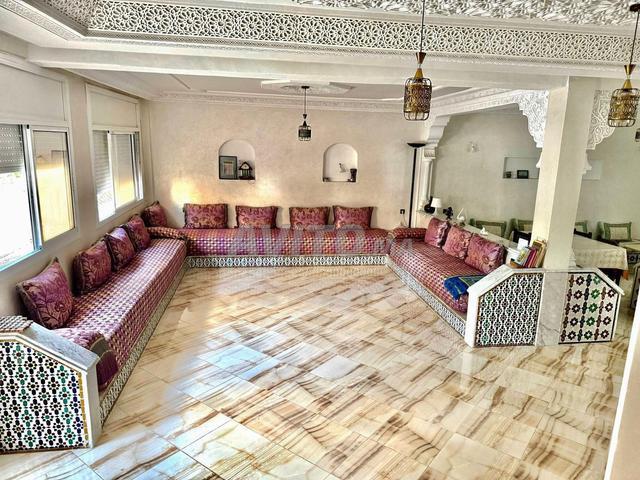 Maison Riad proche de plage Mehdia et centre ville