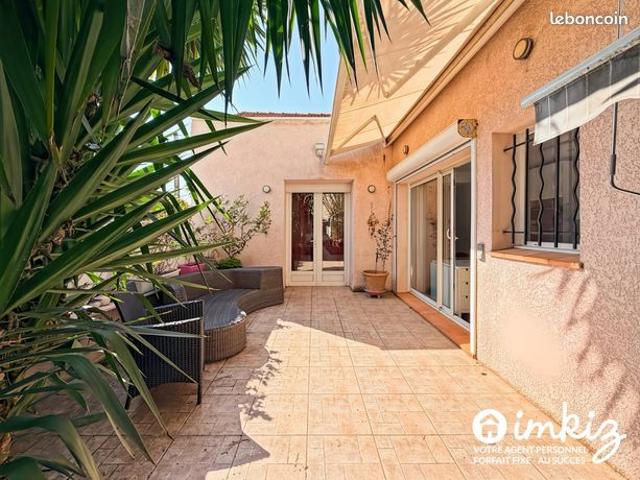 Maison T2 avec jardin en fond d'impasse 12e