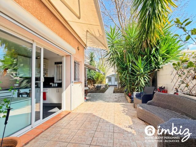 Maison T2 avec jardin en fond d'impasse 12e