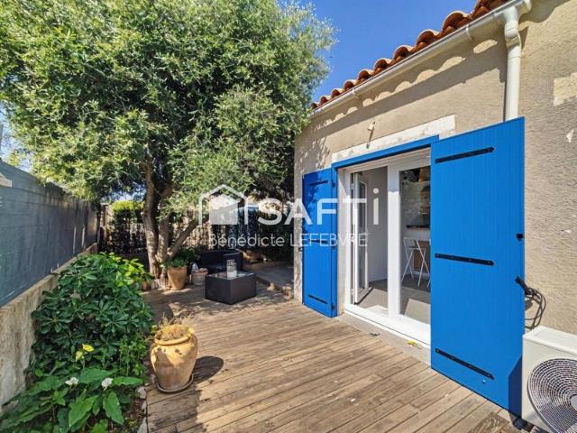 Maison T2 en résidence jardin, parking piscine