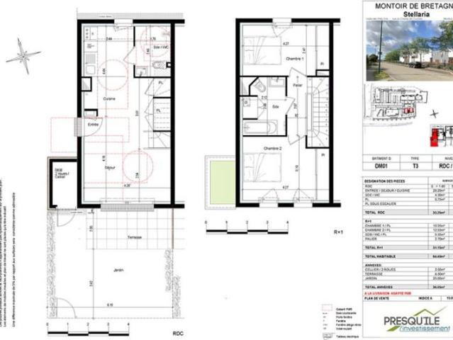 Maison T3 64.4
