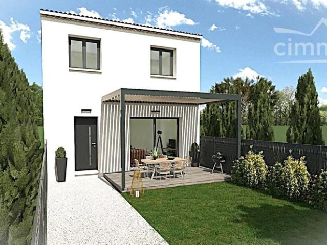 Maison T3 avec bureau, neuve