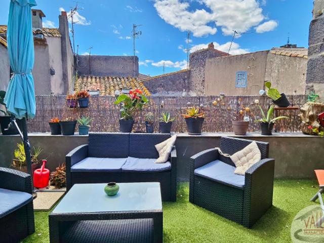 Maison T3 avec solarium sans vis à vis à vendre sur Agde !