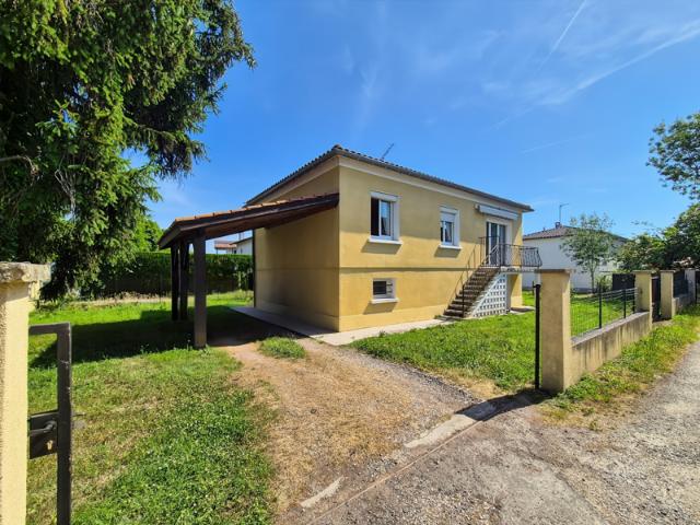 Maison T3 de 63m2 avec garage en sous sol et jardin
