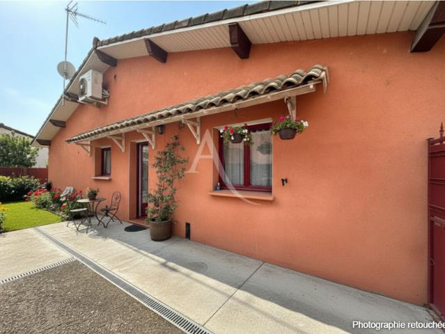 Maison T3 de 73 m² Centre Bessières avec Jardin et Parking Combles aménageables