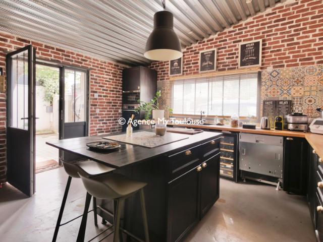 Maison T3 de 88m2 avec une agréable cour arborée