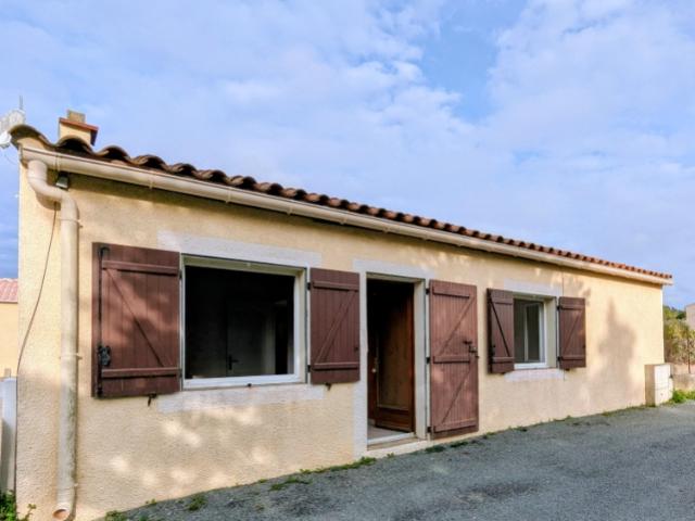Maison T3 de plain pied avec terrasse