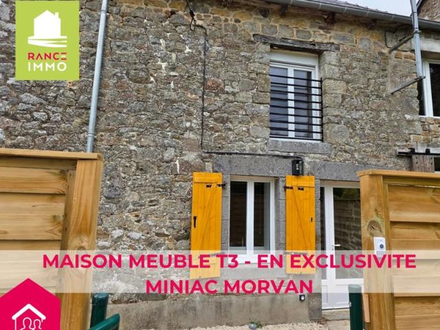 MAISON T3 MEUBLEE LES CHAMPS GERAUX EN EXCLUSIVITE