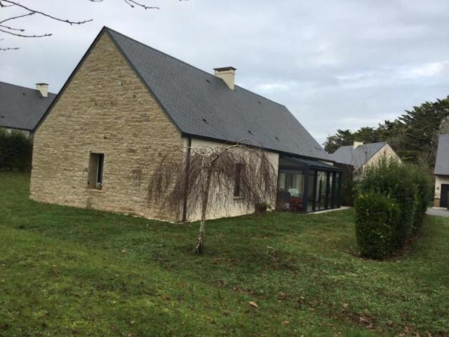 Maison T4 110m2 + véranda + 2 garages Senioriales Pont Aven Résidence Seniors