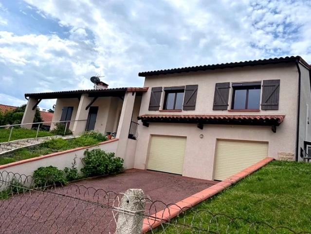 Maison T4 129 m² – Double garage – Terrain 900m2 – Auzeville
