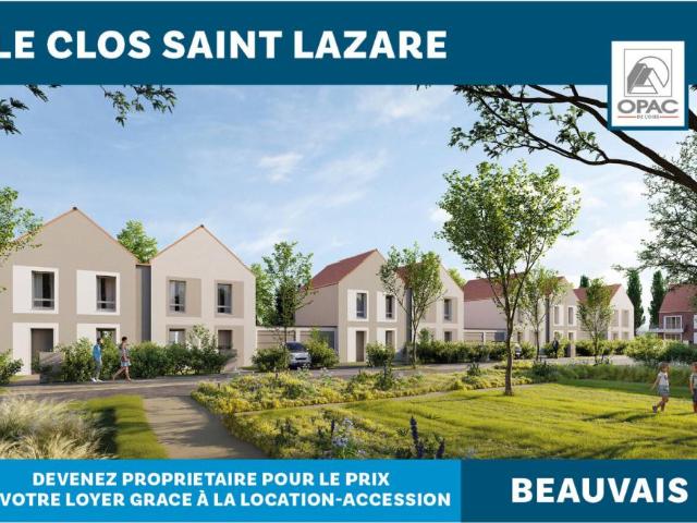 Maison T4 82m² Beauvais Lot 19