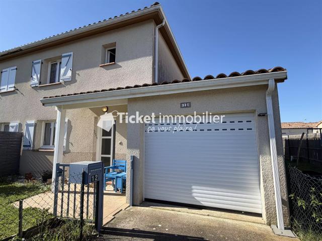 Maison T4 86m2 Avec Garage, Jardin, Terrasse, Pergola Etc. 85m² Saint Lys