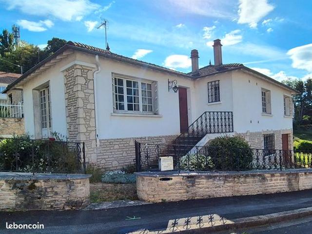 Maison T4 accès direct sur jardin, grand garage