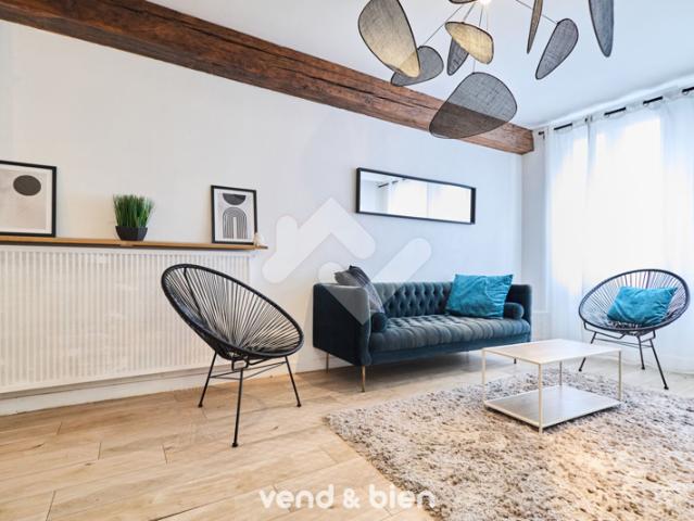 Maison T4 avec 3 chambres, bureau et garage Centre ville d
