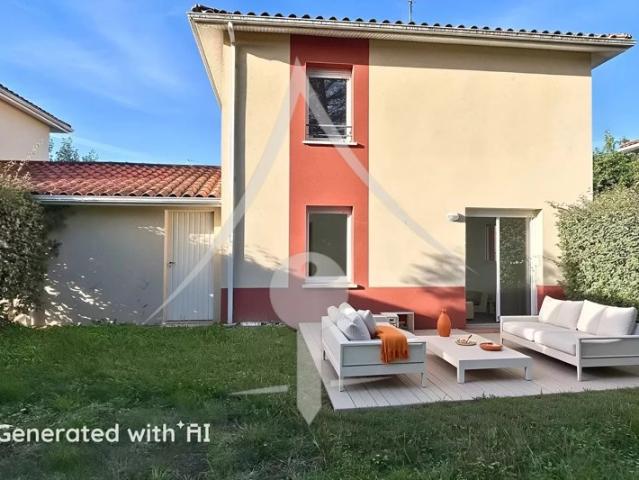 Maison T4 avec jardin et garage à Lavernose Lacasse