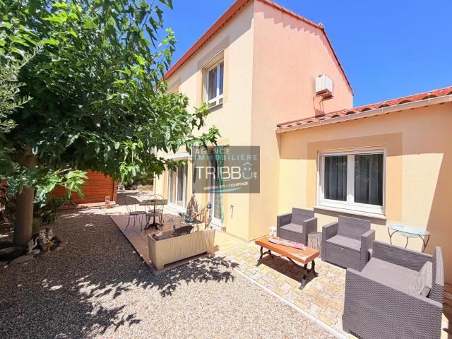 MAISON T4 AVEC JARDIN ET GARAGE DANS RESIDENCE SECURISEE PERPIGNAN Saint Louis de Gonzague