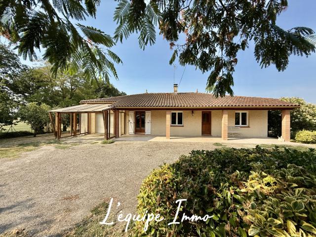 Maison T4 de 113m2 sur 2230m2 en pleine campagne