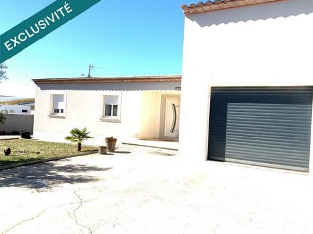Maison T4 de 130m2 sur parcelle de 1124m2 en zone artisanale avec Hangar attenant