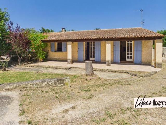 ? Maison T4 de plain pied avec garage et piscine