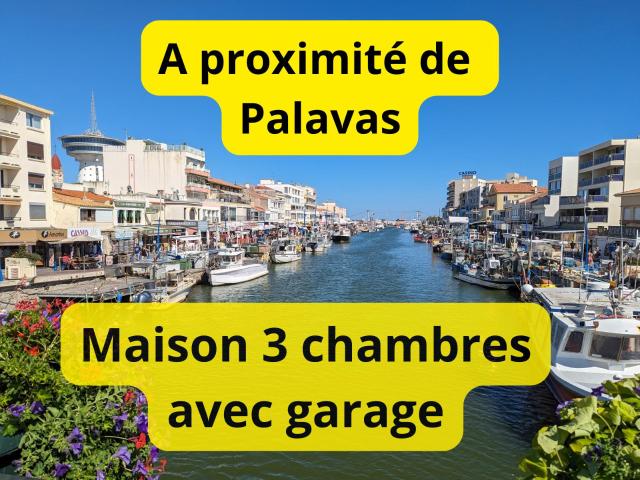 Maison T4 en duplex Garage VLM Centre