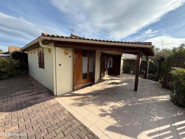 Maison T4 lumineuse avec terrasse, piscine | Vendres plage| Parking inclus