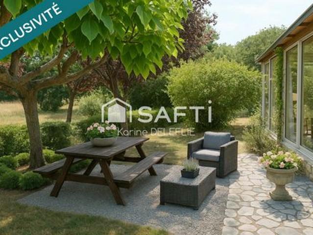 Maison T4 sur terrain de 1350m2. Au calme et sans à vis.