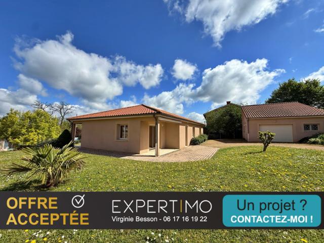 MAISON T4 PLAIN PIED 124 M2 3 CHAMBRES TERRAIN 1017 M2
