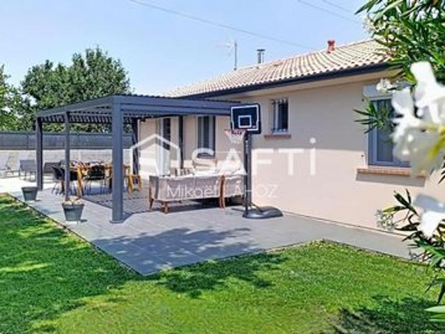 MAISON T4, TERRAIN 1100 M², PISCINE, GARAGE