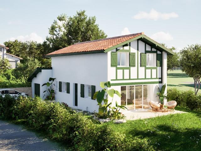 Maison T5 120m2 au bourg vue Rhune