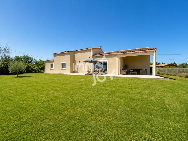 PELLEPORT MAISON T5 AVEC MEZZANINE + GARAGE AVEC JARDIN CLOTURe ET CLIMATISATION