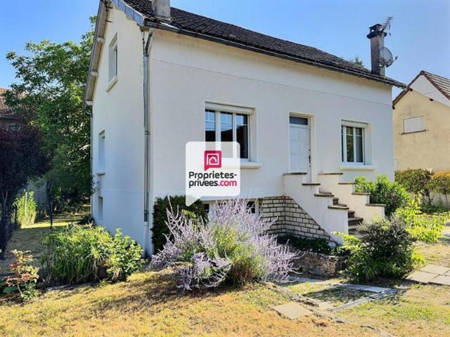 Maison T5 d'env. 113m2 avec 4 ch. grand garage fermé et joli jardin ombragé au calme sur PERIGUEUX 24000