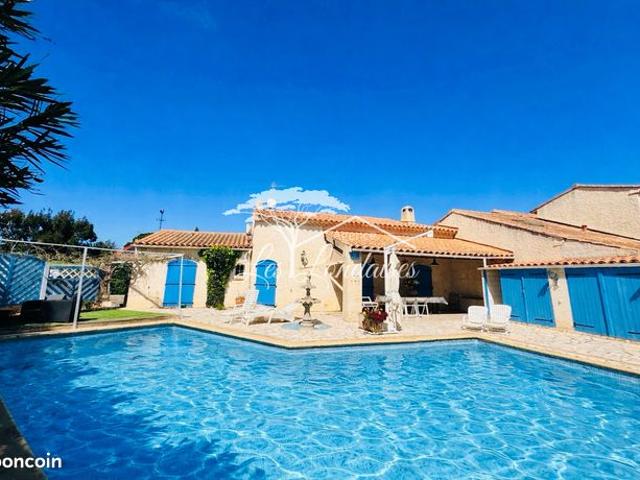 Maison T5 La LONDE terrain piscine plain pied