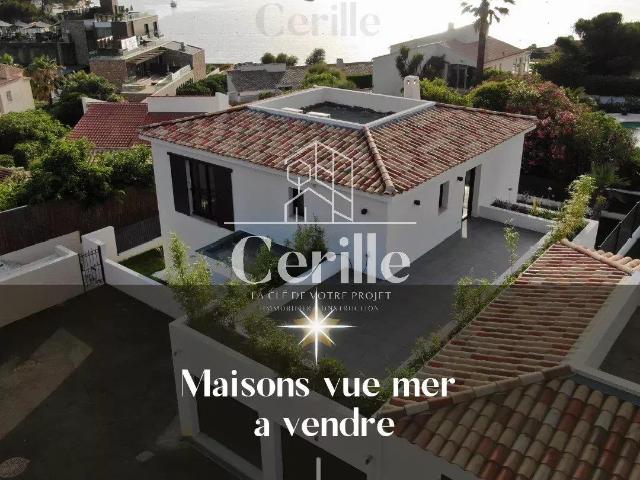 Maison T5 Vue Mer Beaucours Sanary 175m² Sanary sur Mer
