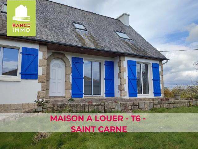 MAISON T6 SAINT CARNE EN LOCATION
