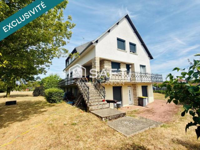 Maison T9 avec grand jardin
